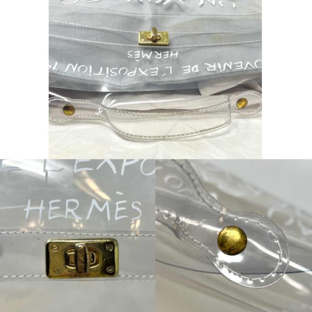 Hermes Clear Vinyl Kelly 40 Bag from 1997 Expo - Picture 10 of 14